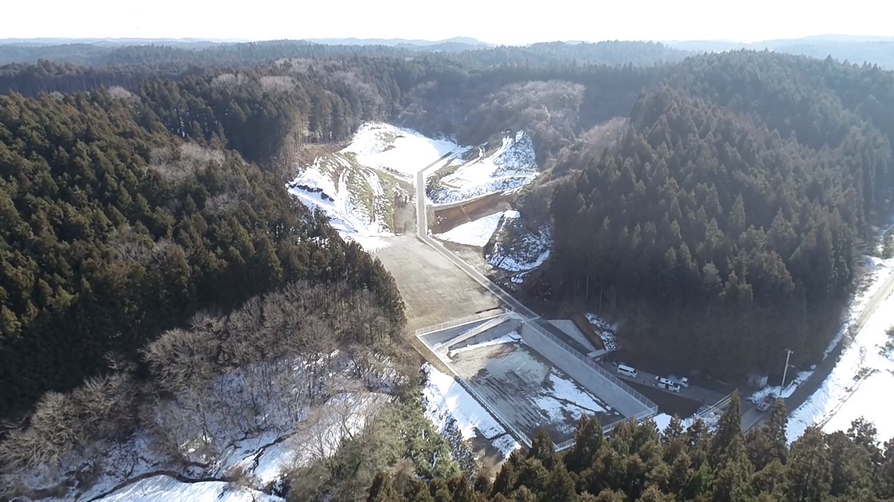 栃木県塩谷郡内太陽光発電所新設に於ける造成工事完了致しました。